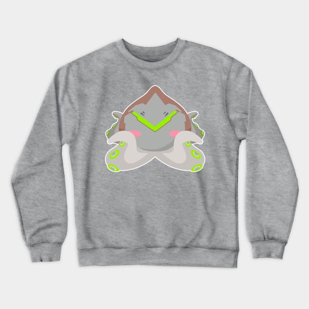 Genji Pachimari Crewneck Sweatshirt by CuteNerds